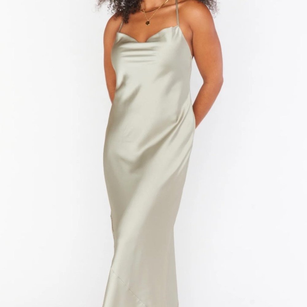 Show Me Your MuMu Tuscany Maxi Slip Dress